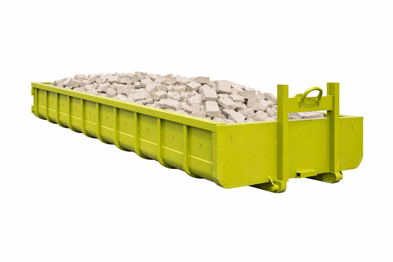 10 m³ haak/kabelcontainer