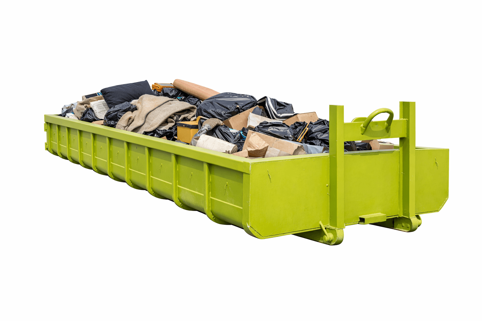 10 m³ haak/kabelcontainer